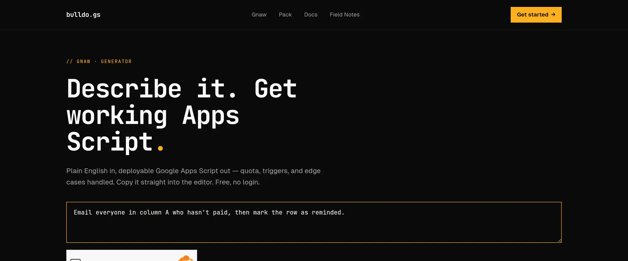 Screenshot 2 of bulldo.gs