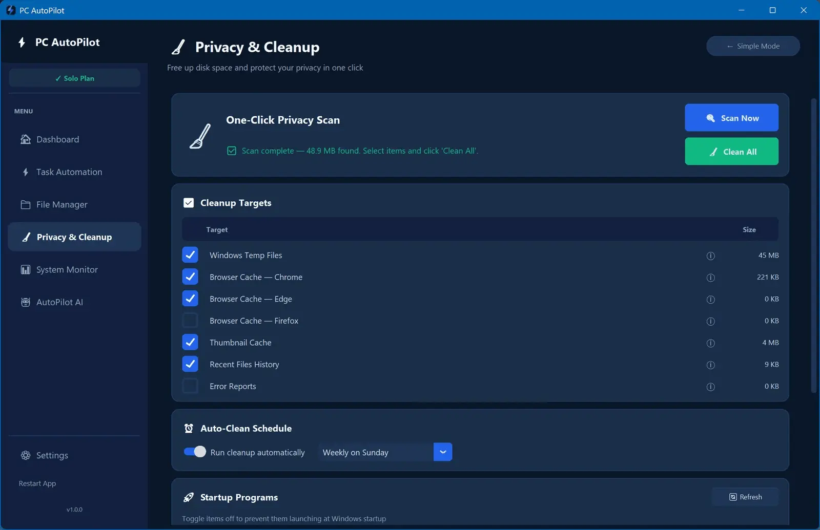 Screenshot 3 of PC AutoPilot