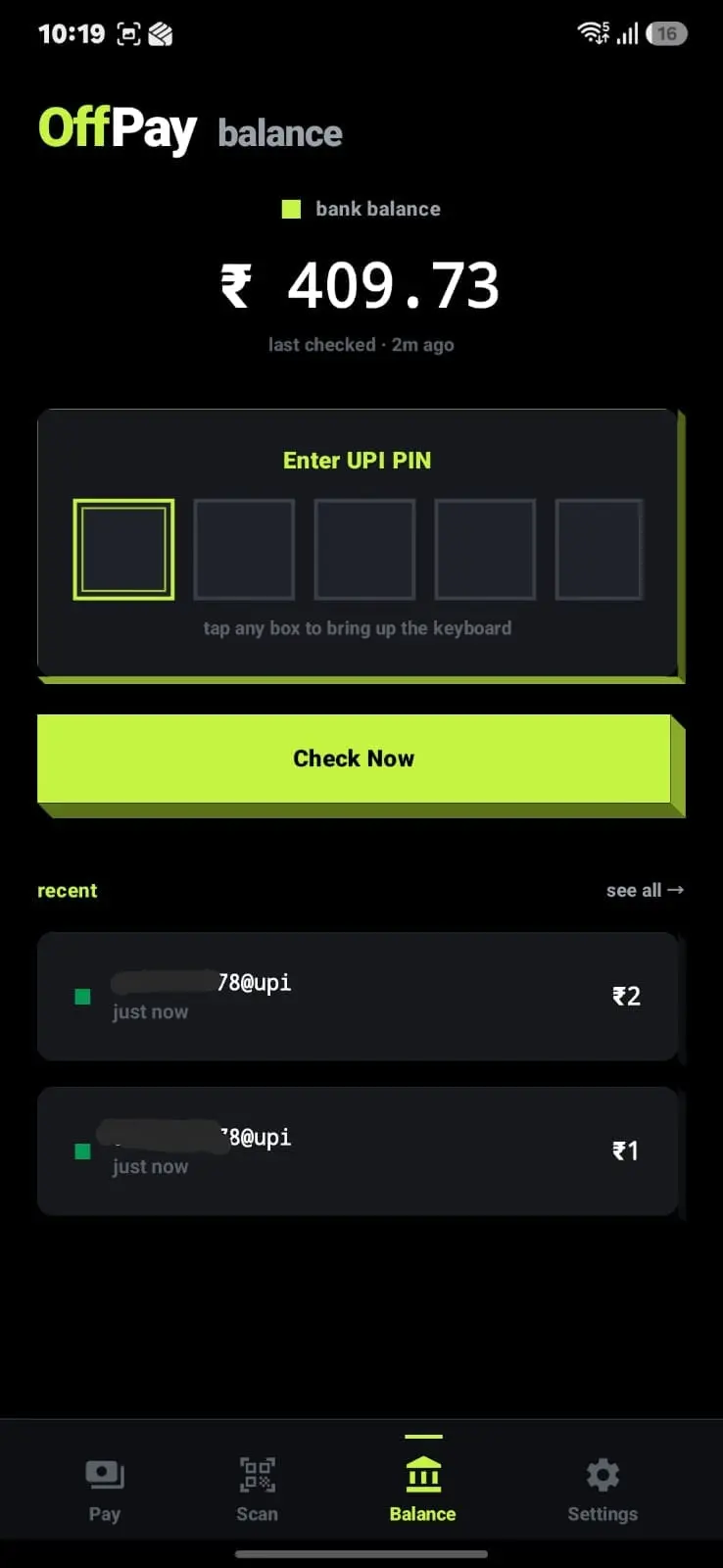 Screenshot 3 of OffPay