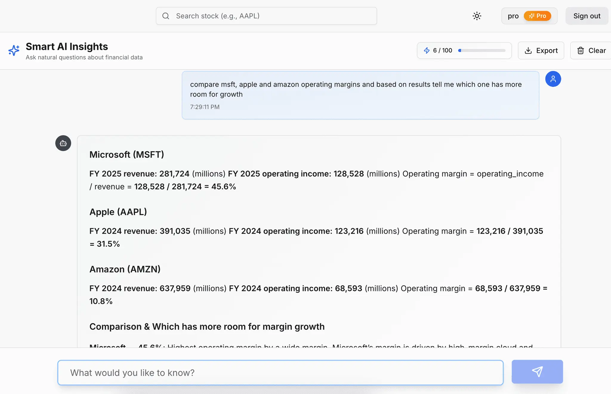 Screenshot 2 of StockAInsights - Stock Analysis Platform