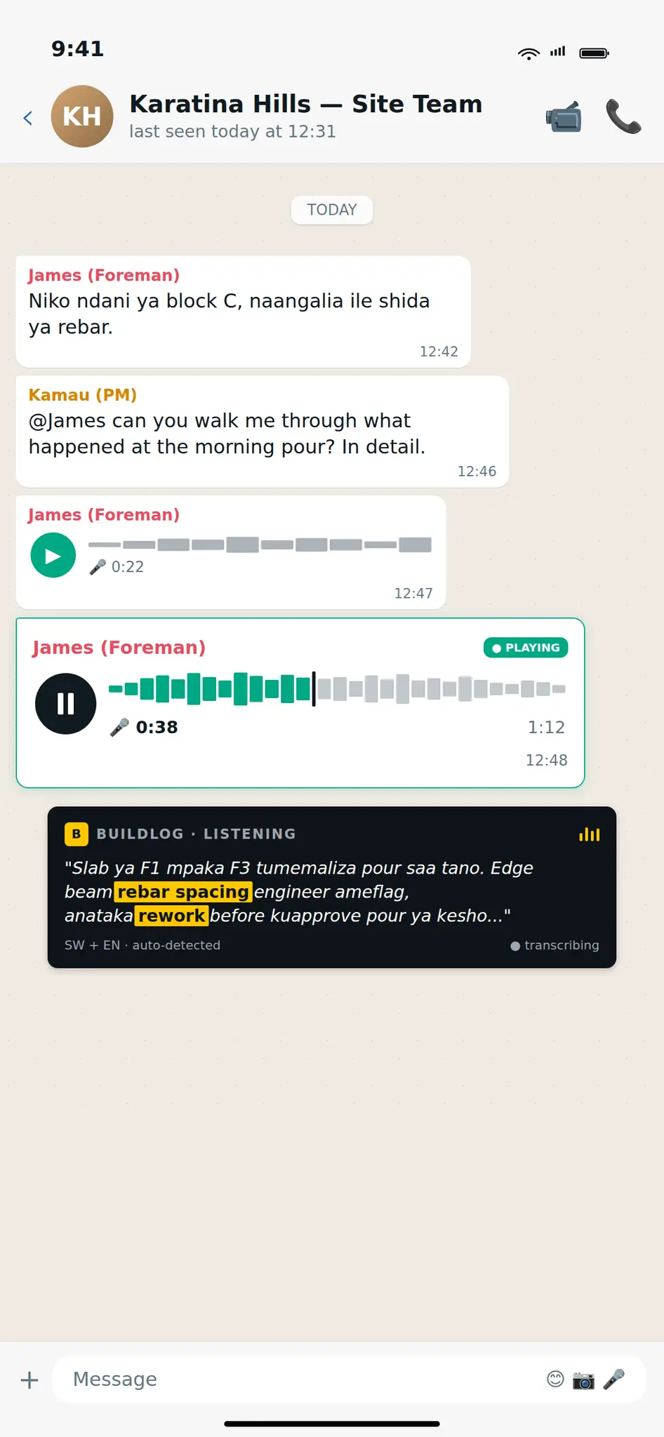 Screenshot 5 of BuildLog