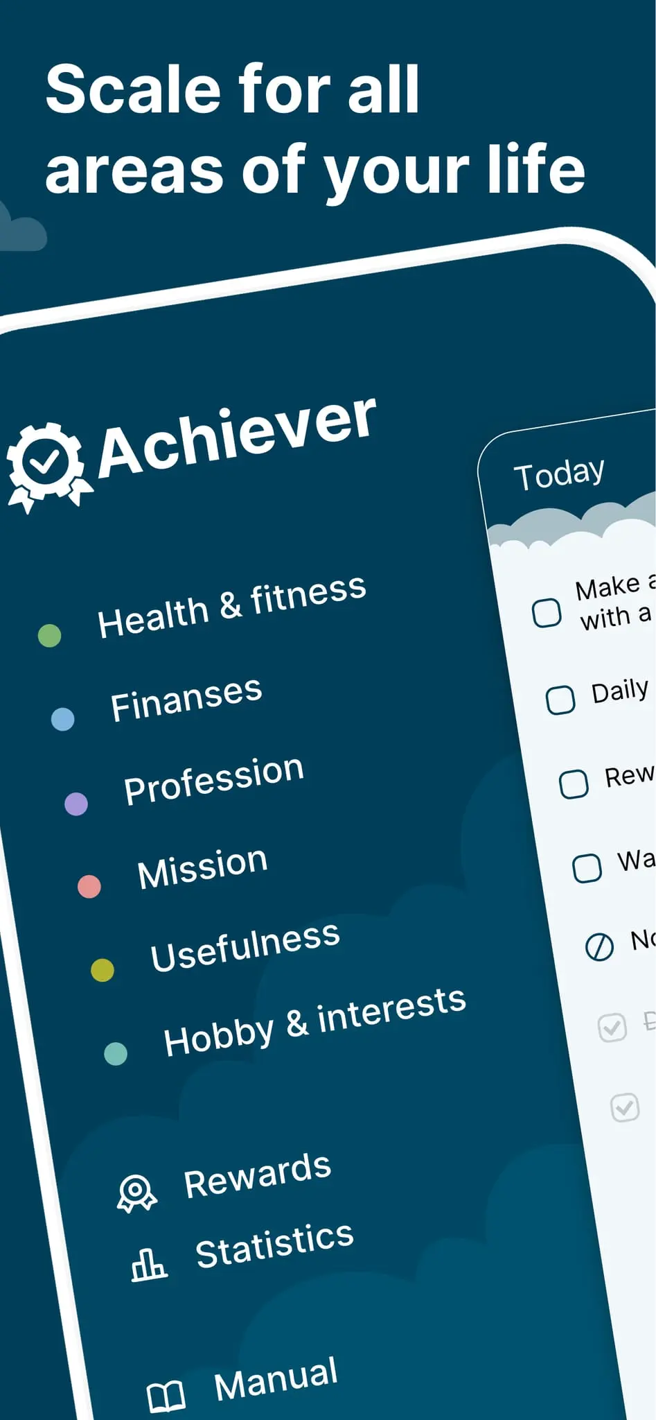 Screenshot 3 of Achiever Life: Goals & Habits tracker