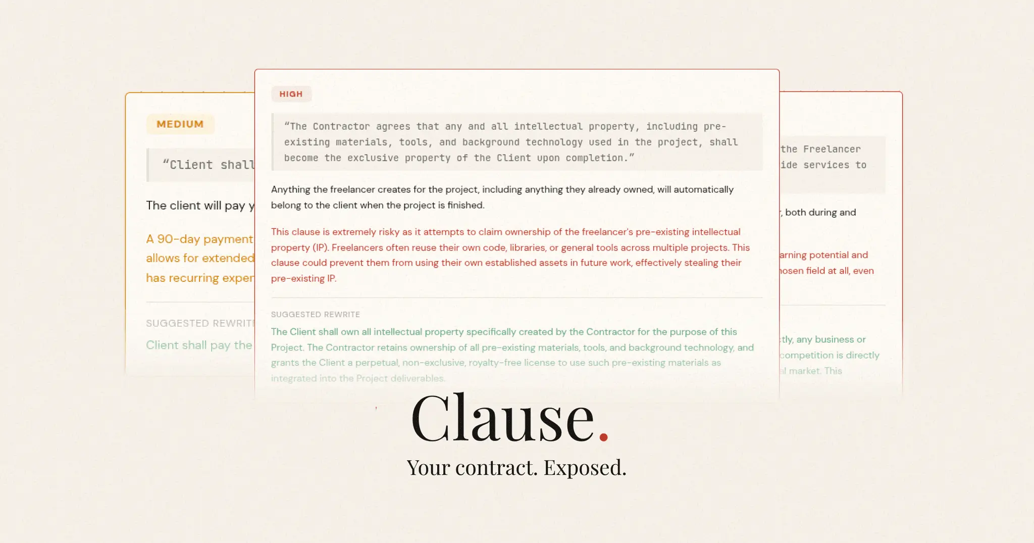 Screenshot 1 of Clause