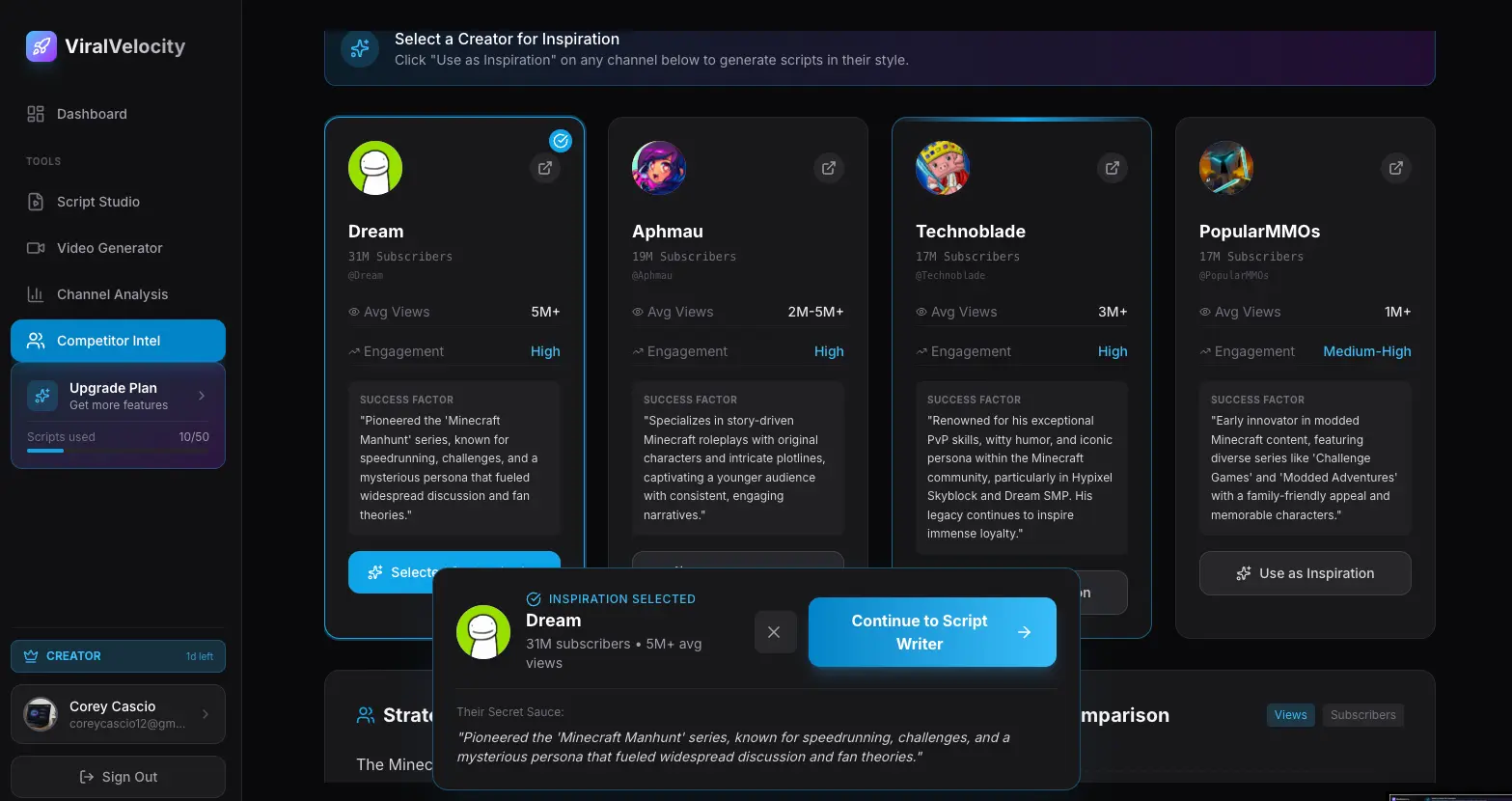 Screenshot 6 of Free YouTube Script Generator