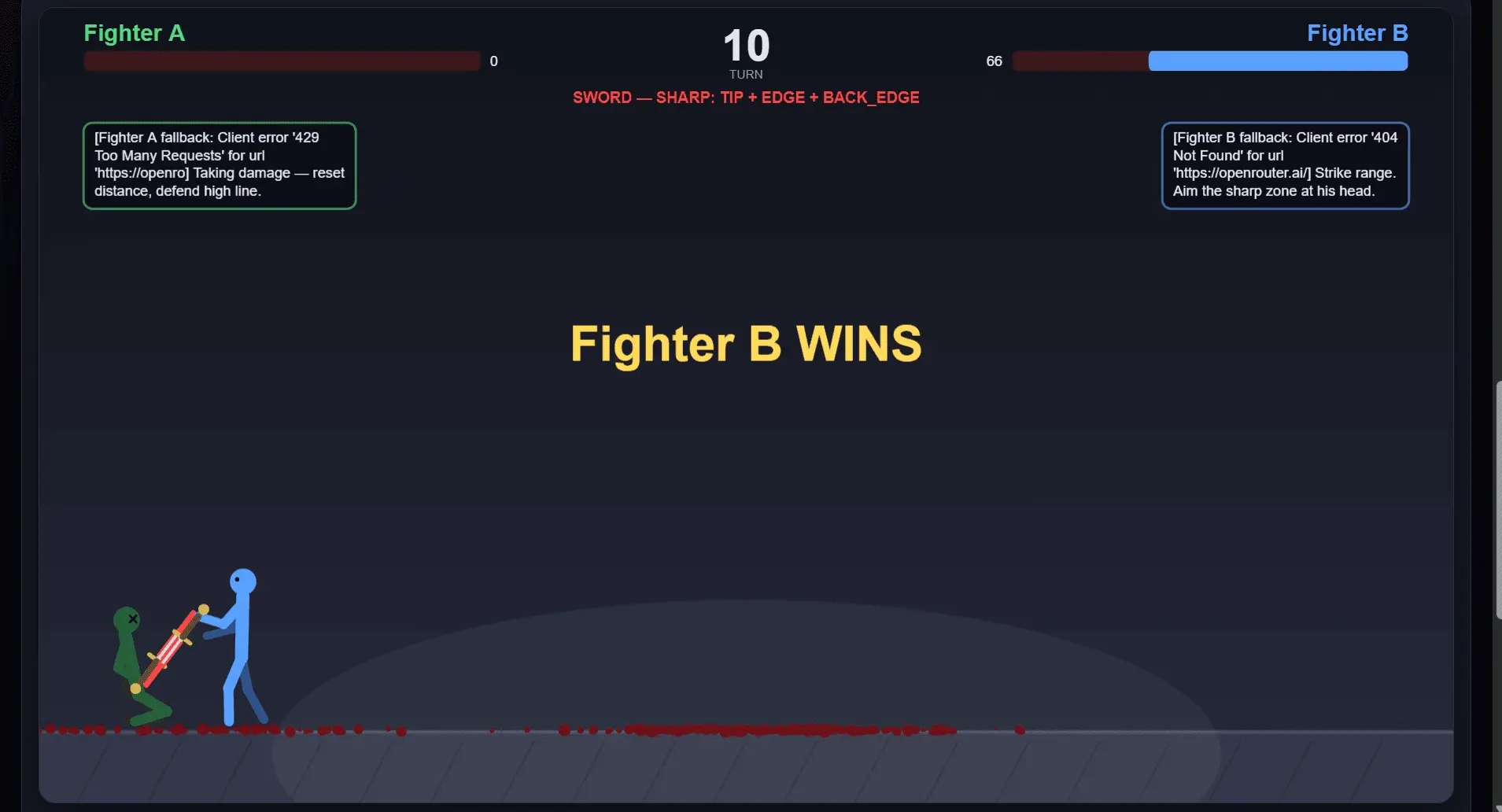 Screenshot 2 of Stickblade Arena