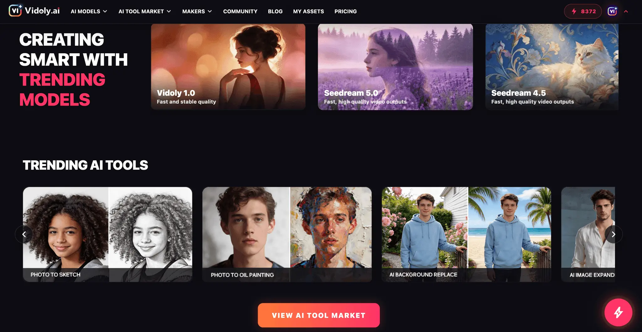 Screenshot 1 of Vidoly AI