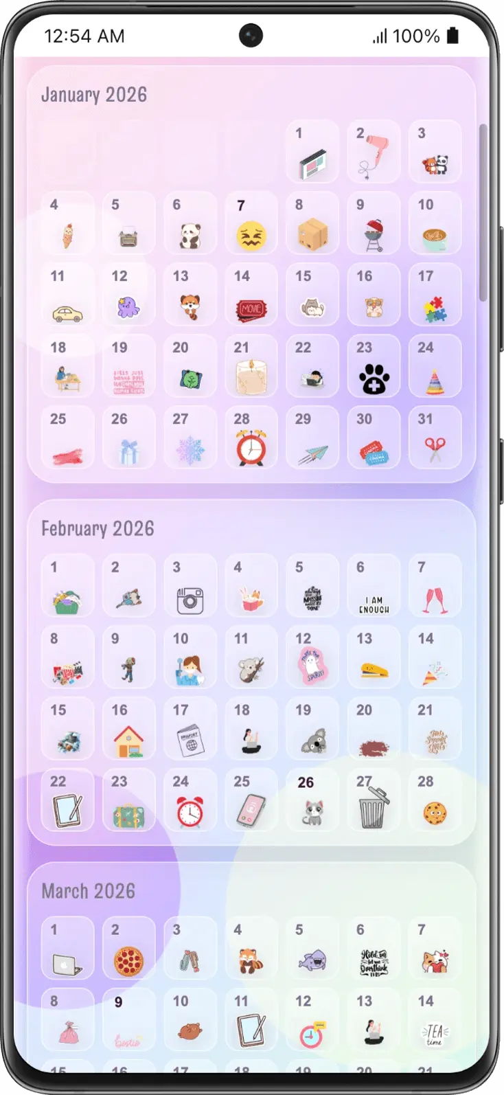 Screenshot 5 of Daily Sticky