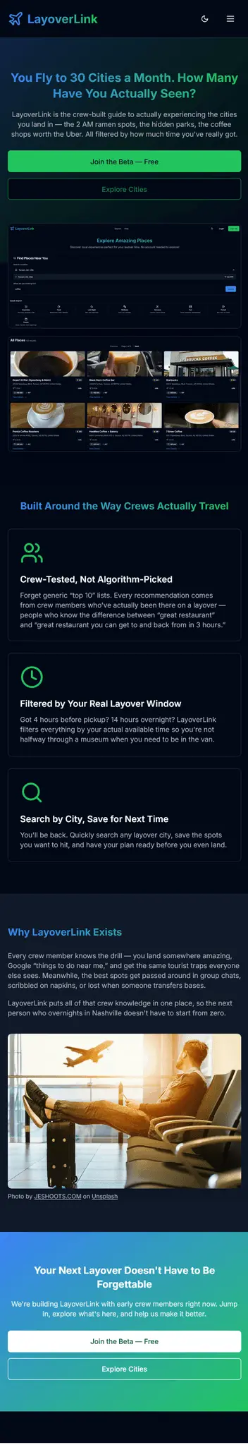 Screenshot 5 of LayoverLink
