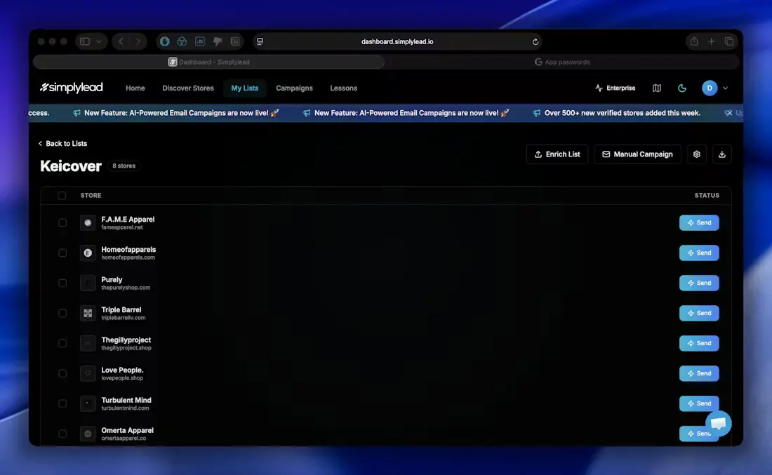 Screenshot 4 of SimplyLead