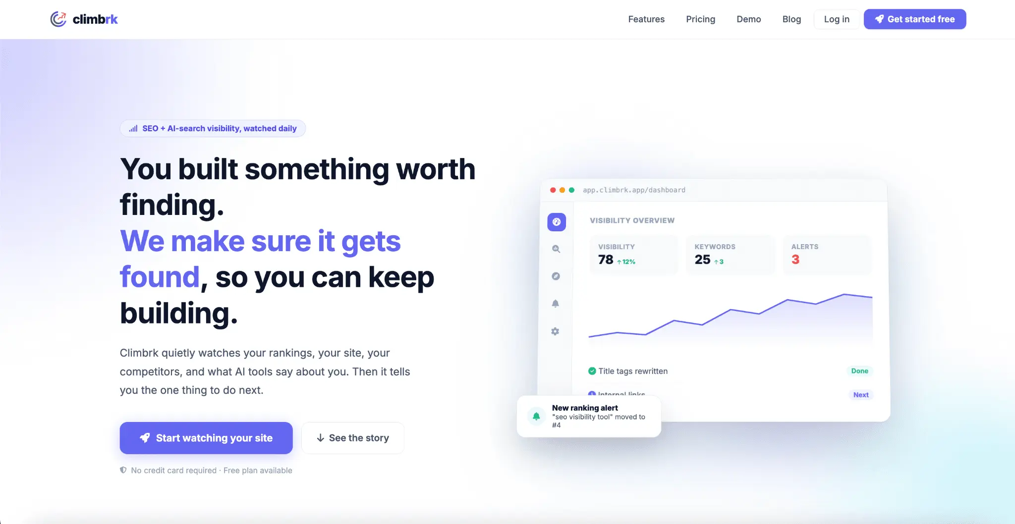 Screenshot 1 of Climbrk