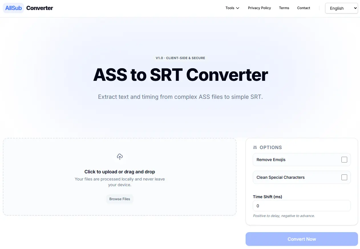 Screenshot 5 of AllSubConverter