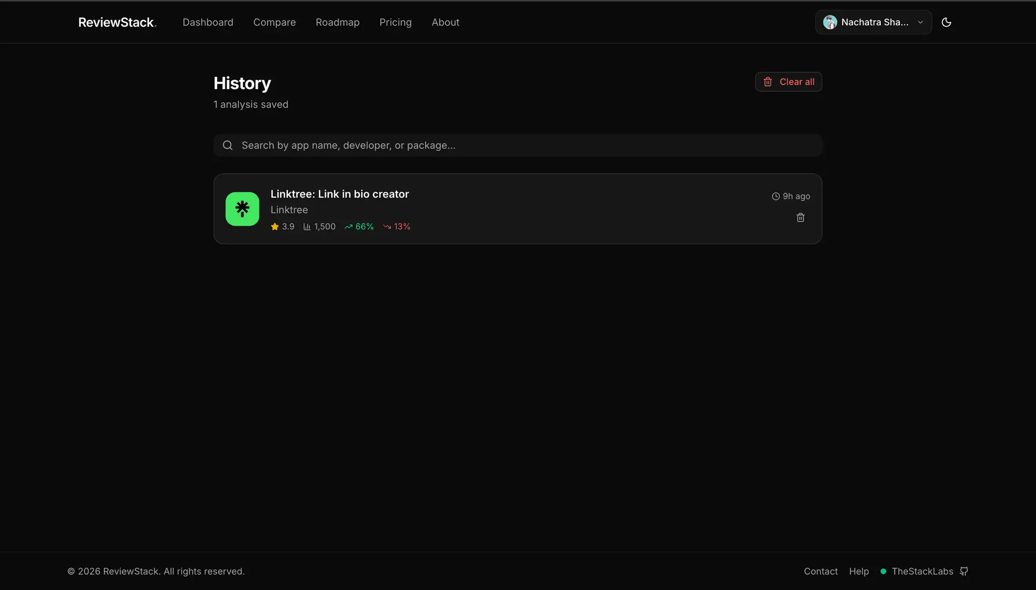 Screenshot 2 of Review Stack