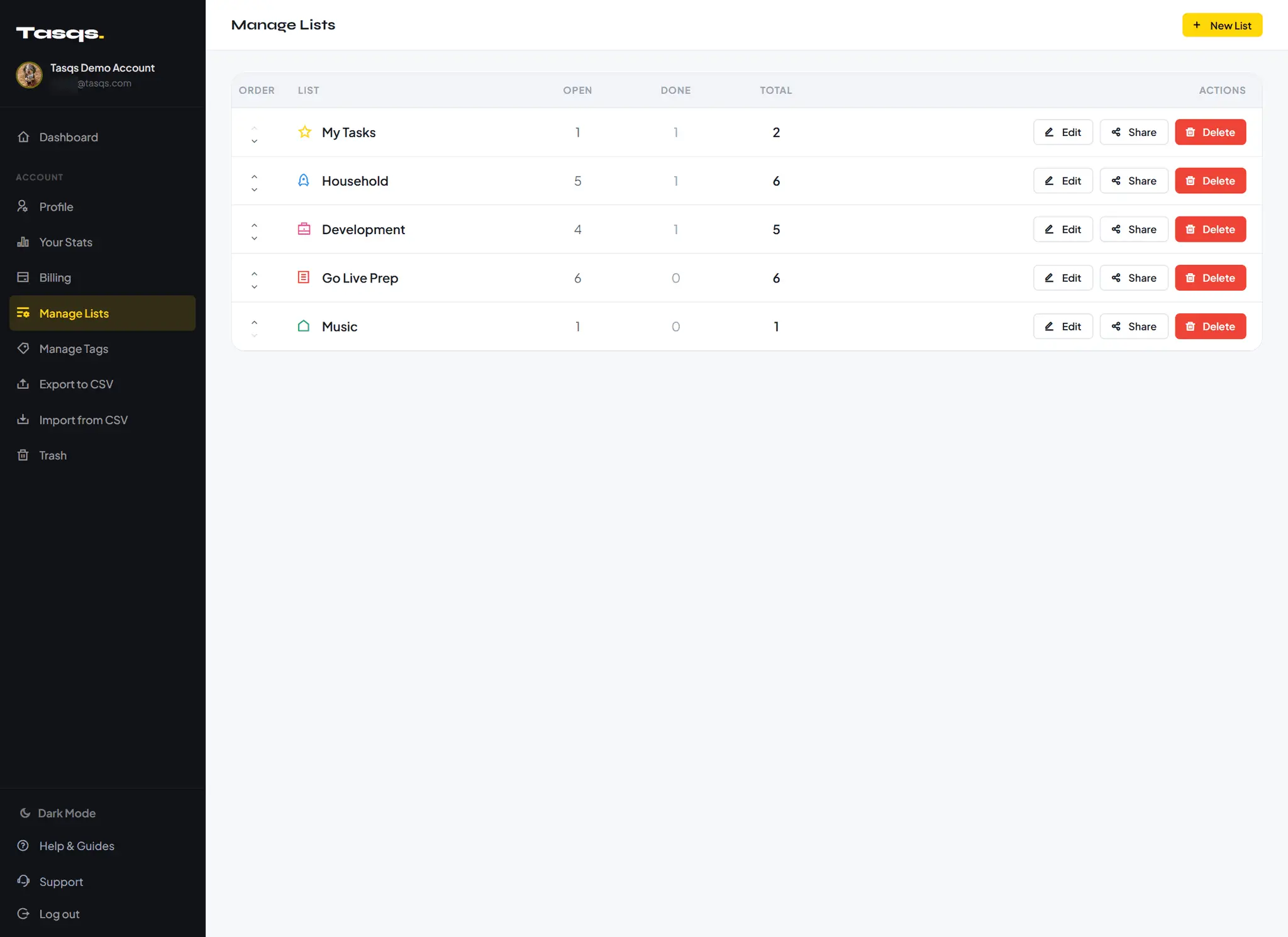 Screenshot 8 of Tasqs