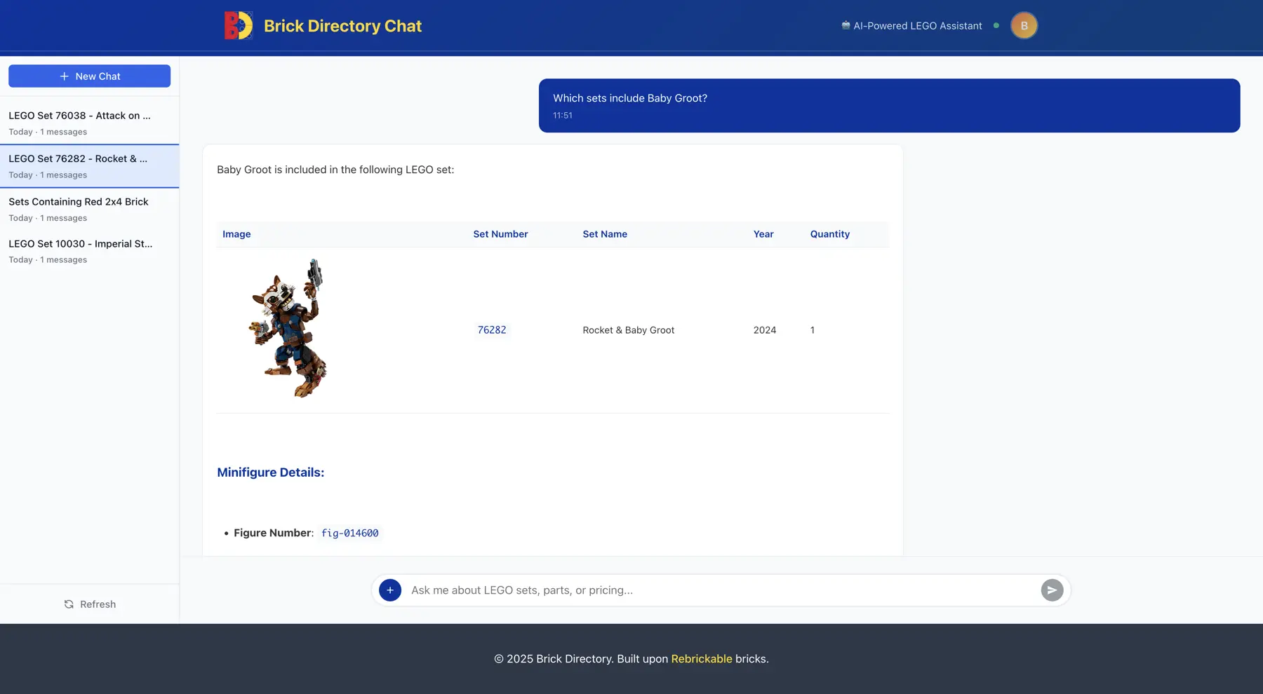 Screenshot 4 of Brick Directory