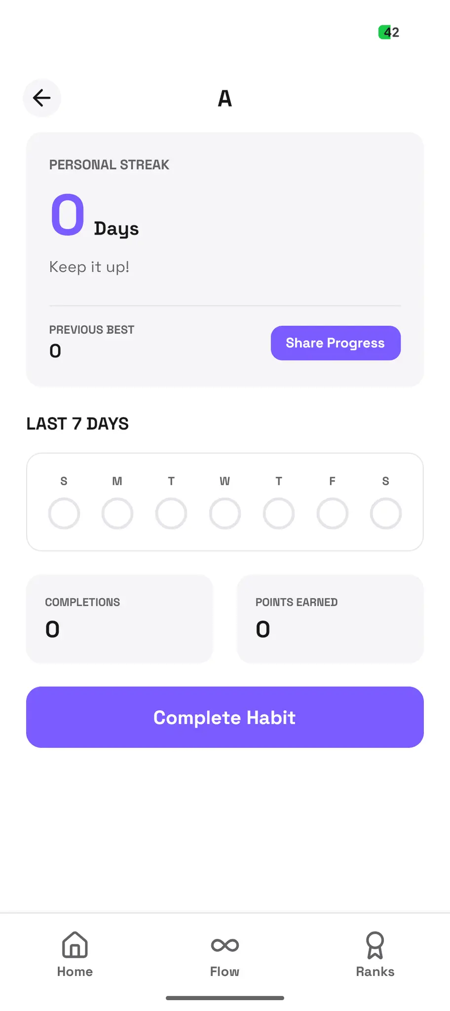 Screenshot 1 of Habit War