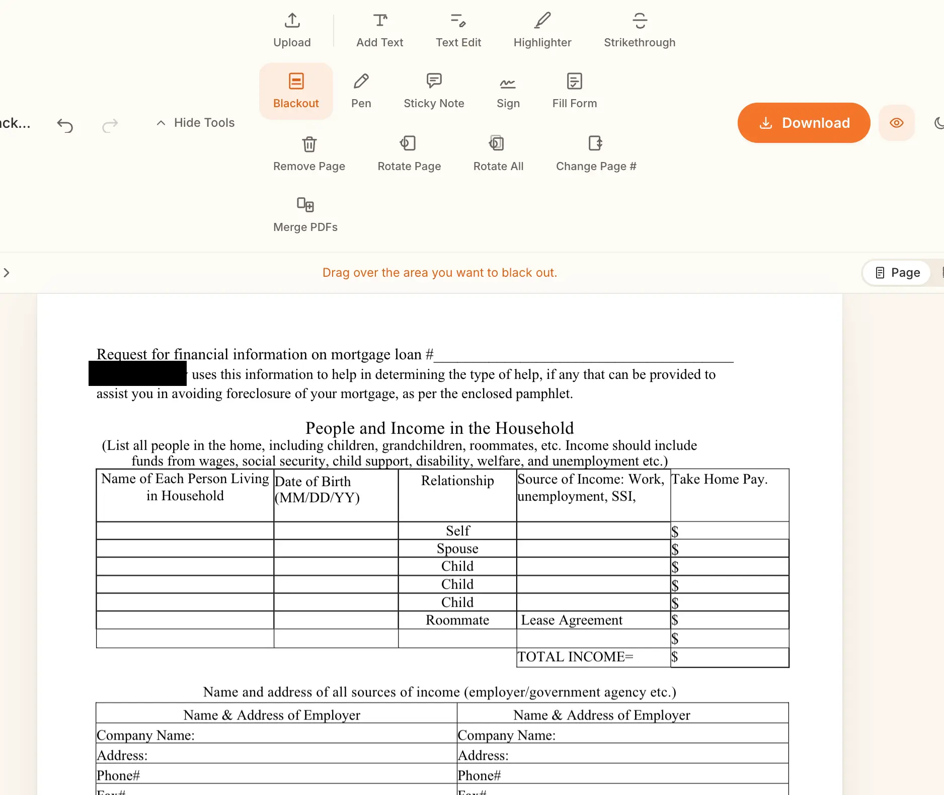 Screenshot 4 of Free Online PDF Editor