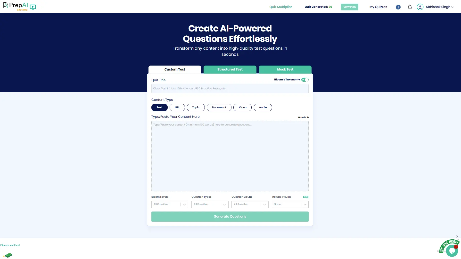 Screenshot 3 of PrepAI