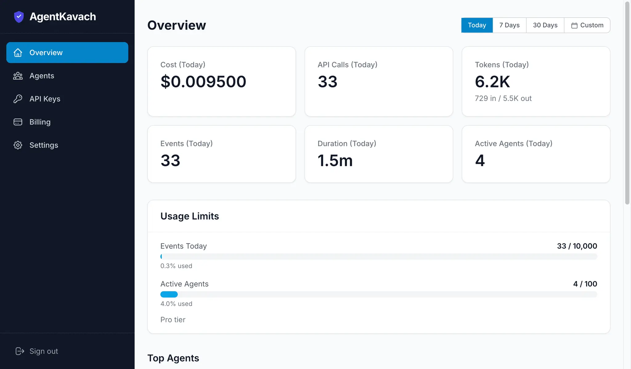 Screenshot 1 of AgentKavach