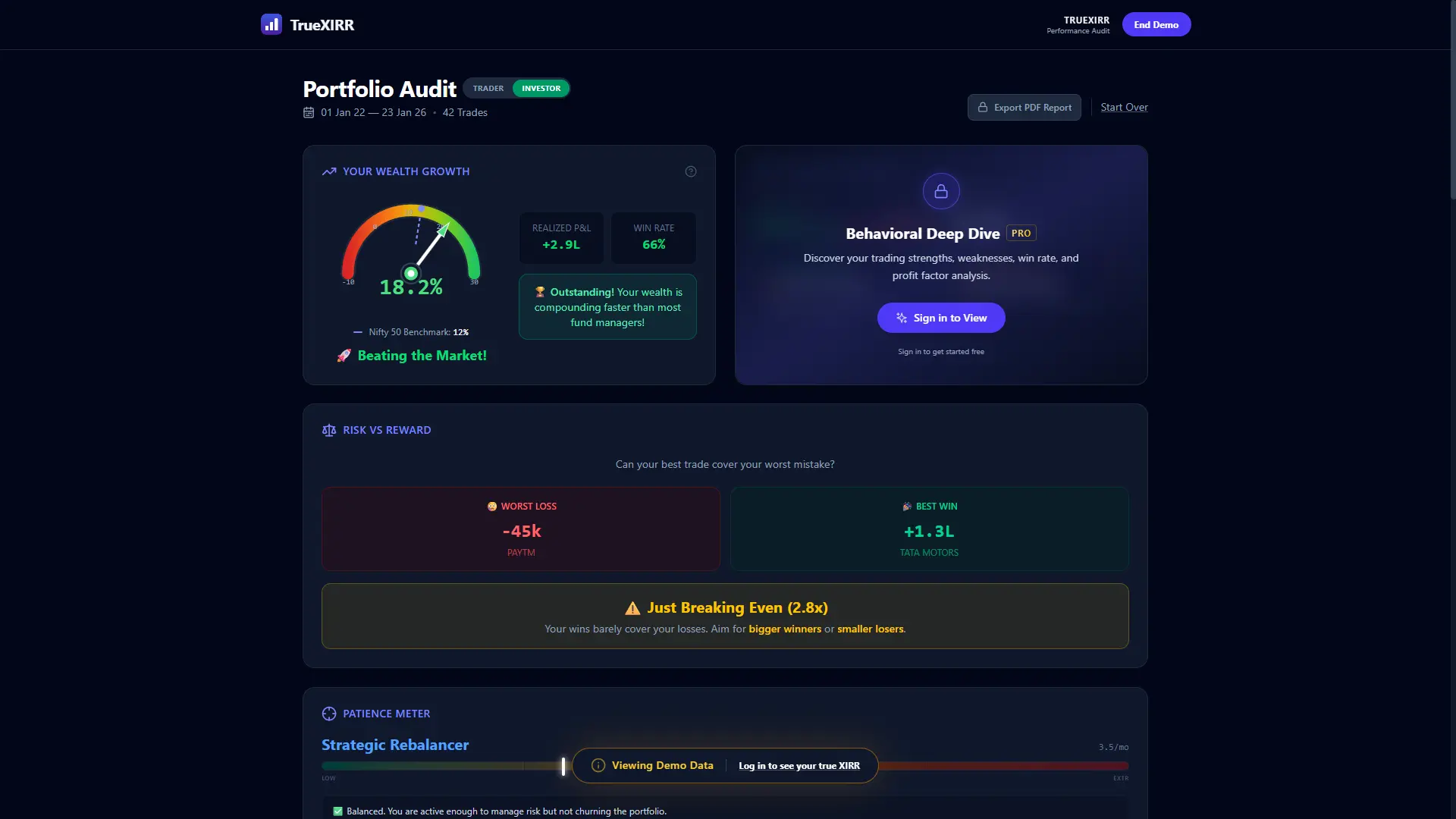 Screenshot 8 of TrueXIRR