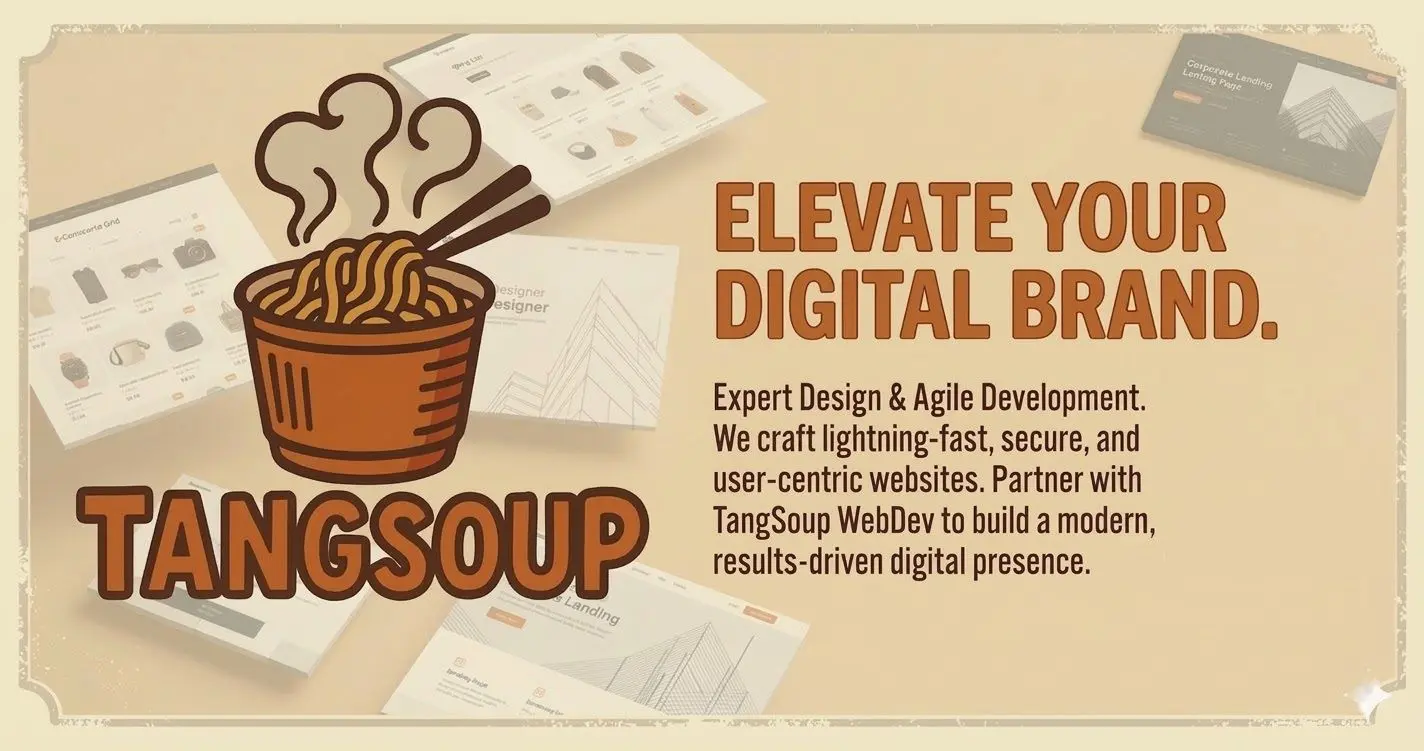 Screenshot 1 of TangSoup|WebDesign&Dev