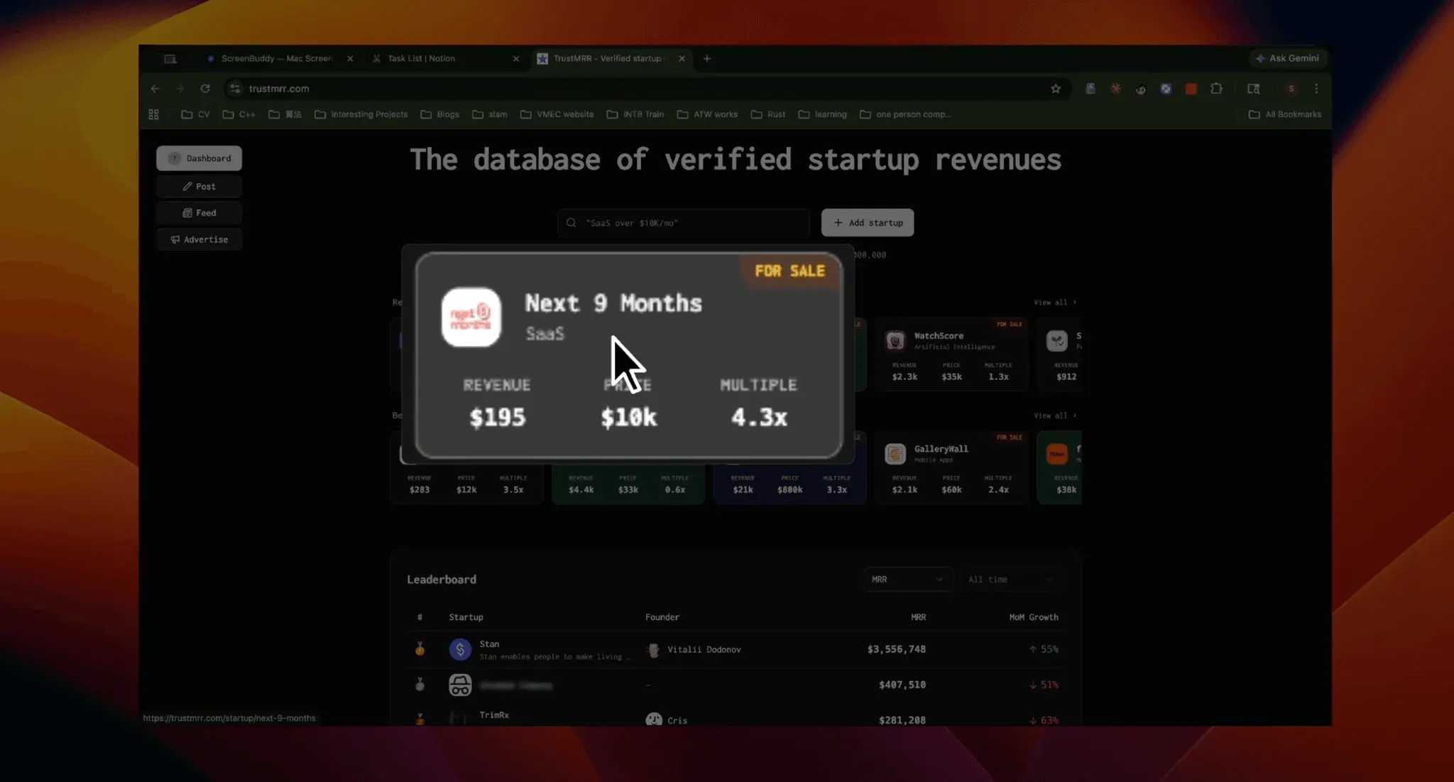 Screenshot 2 of ScreenBuddy