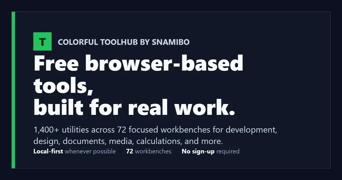 Screenshot 1 of Colorful Toolhub