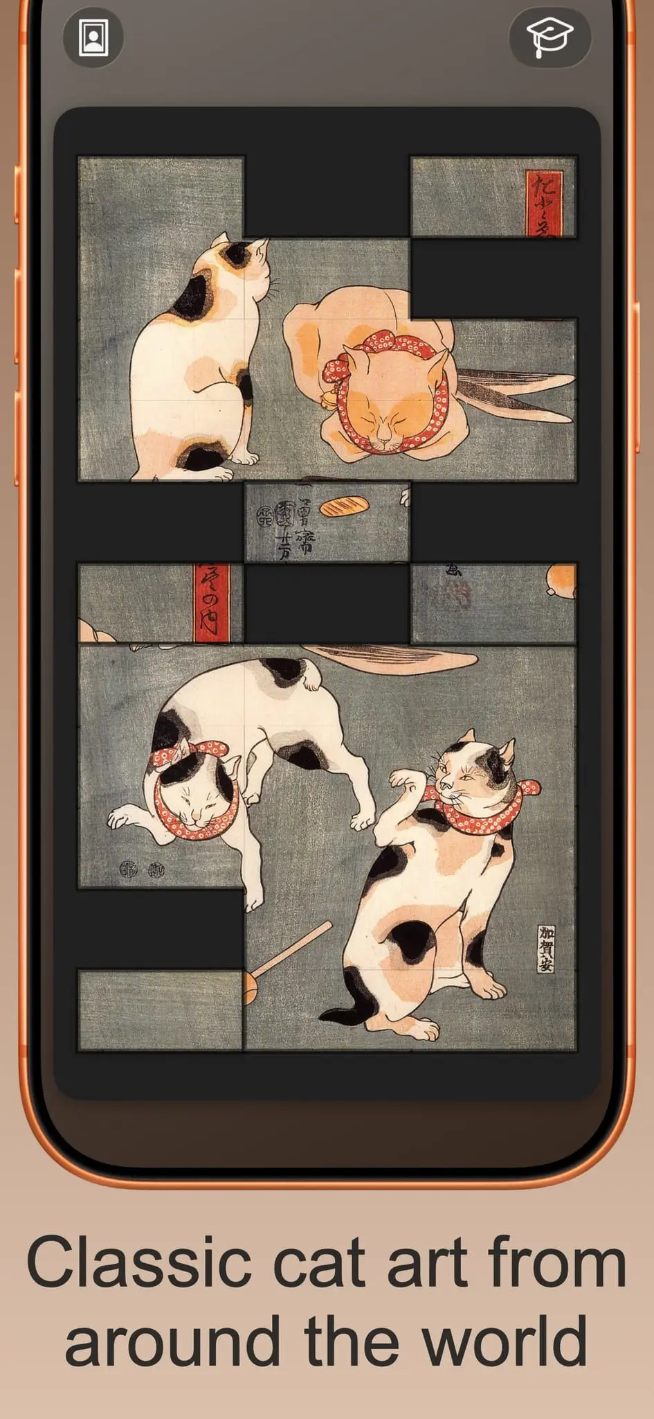 Screenshot 2 of Purrfecto: Cat Art Puzzles