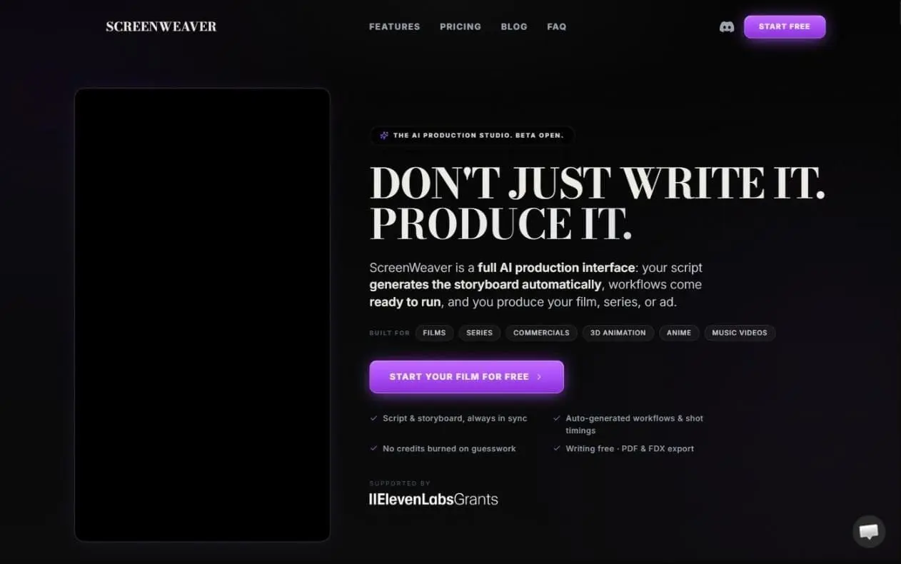 Screenshot 1 of ScreenWeaver