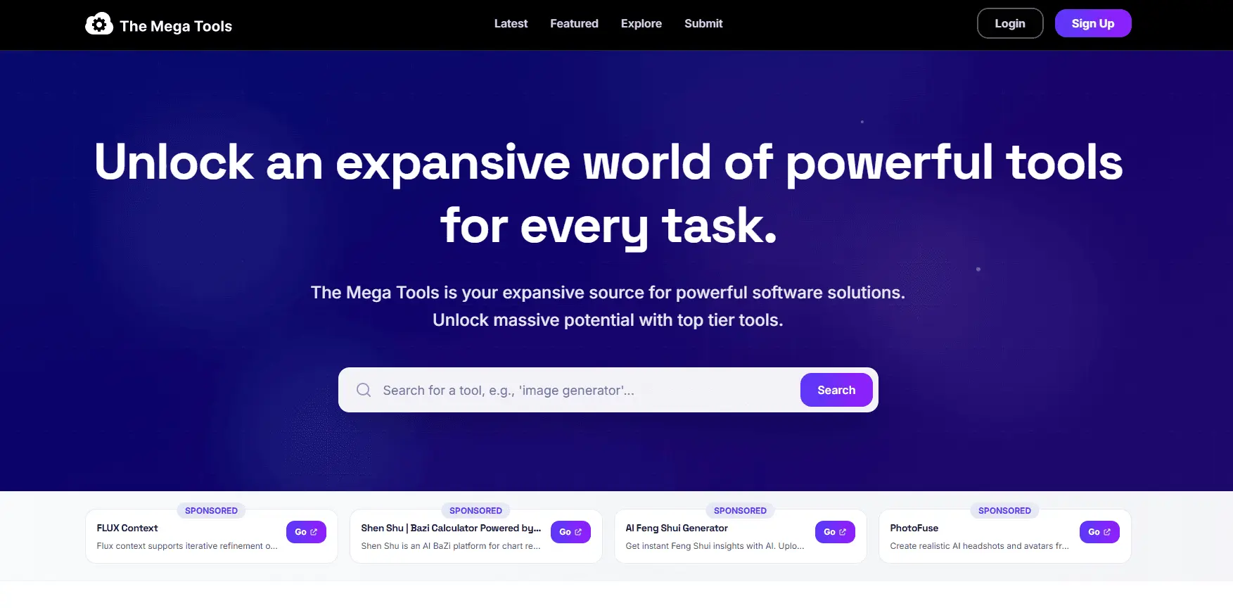 Screenshot 1 of The Mega Tools