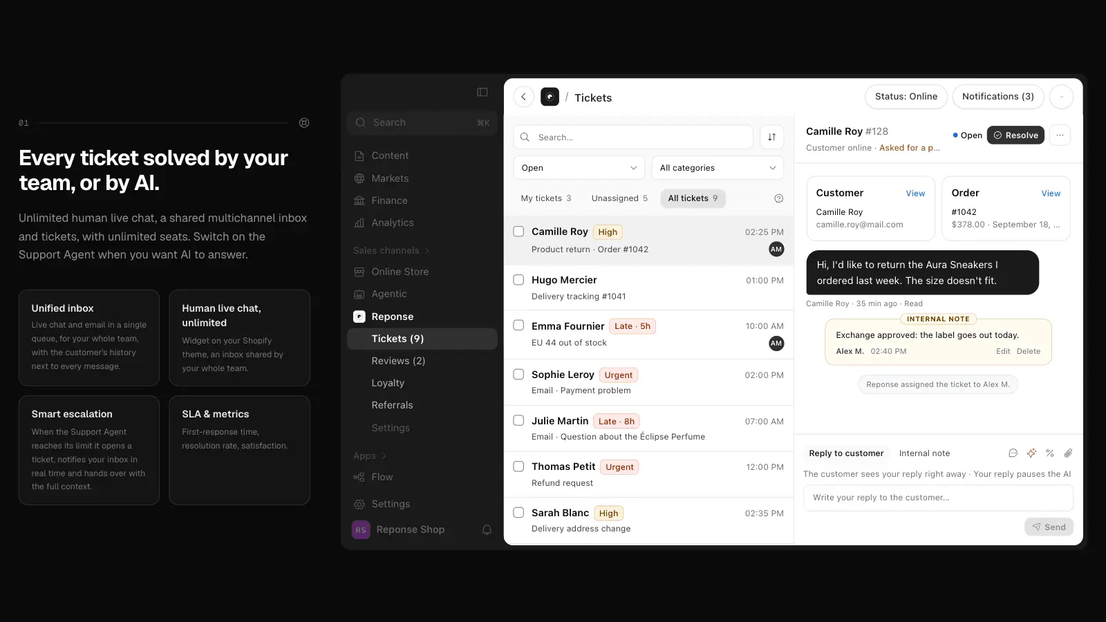 Screenshot 3 of Reponse