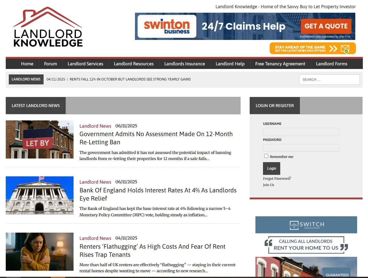 Screenshot 1 of Landlord Knowledge