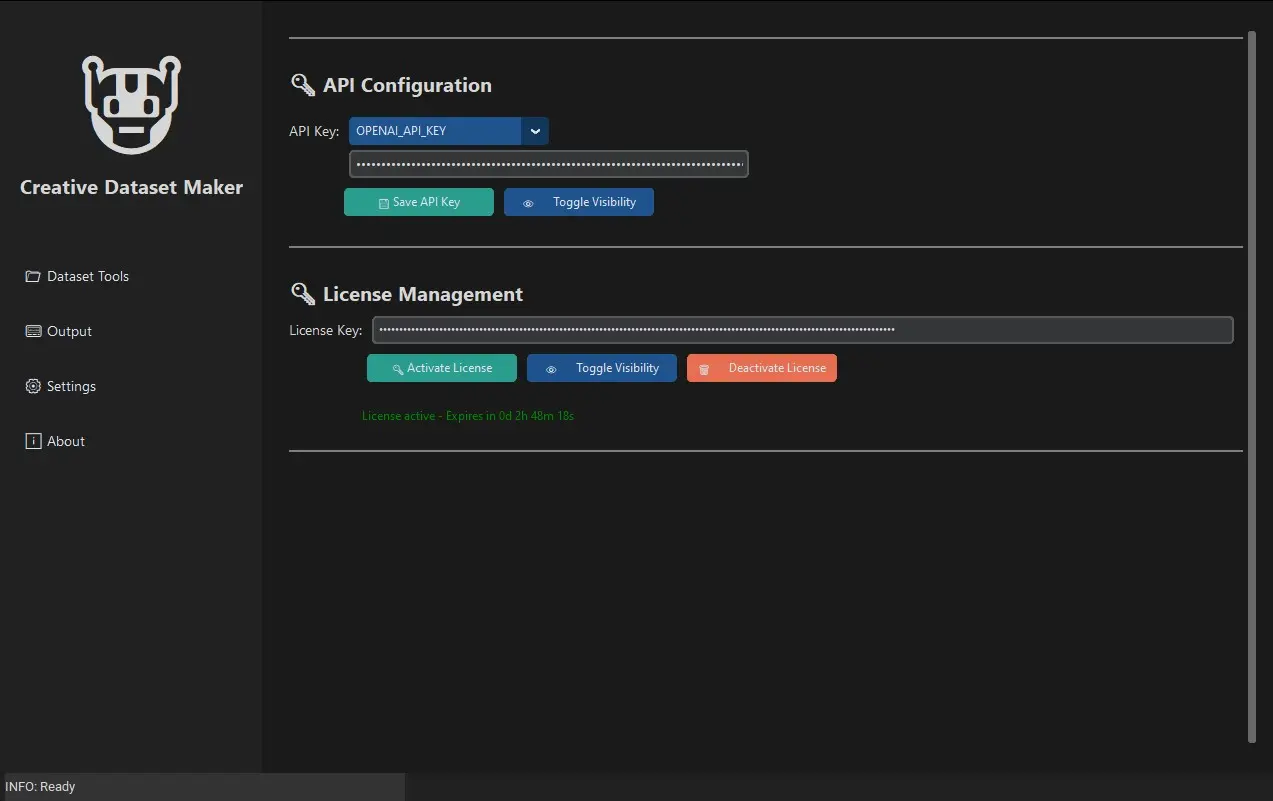 Screenshot 3 of Creative Datasets Maker