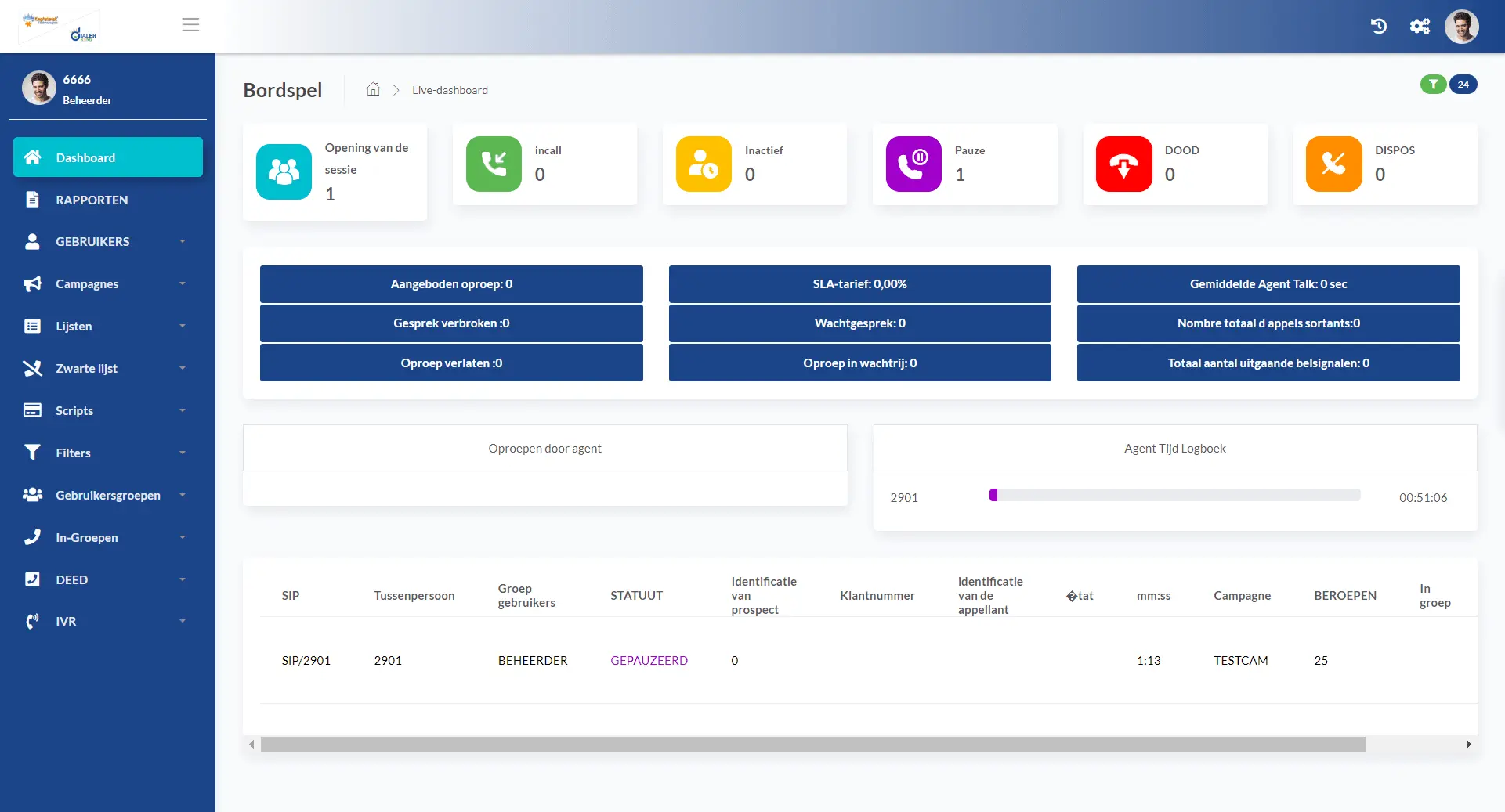 Screenshot 1 of Multi Language Dialer