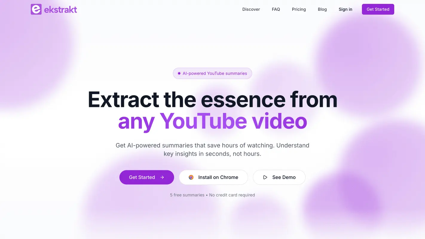 Screenshot 1 of ekstrakt