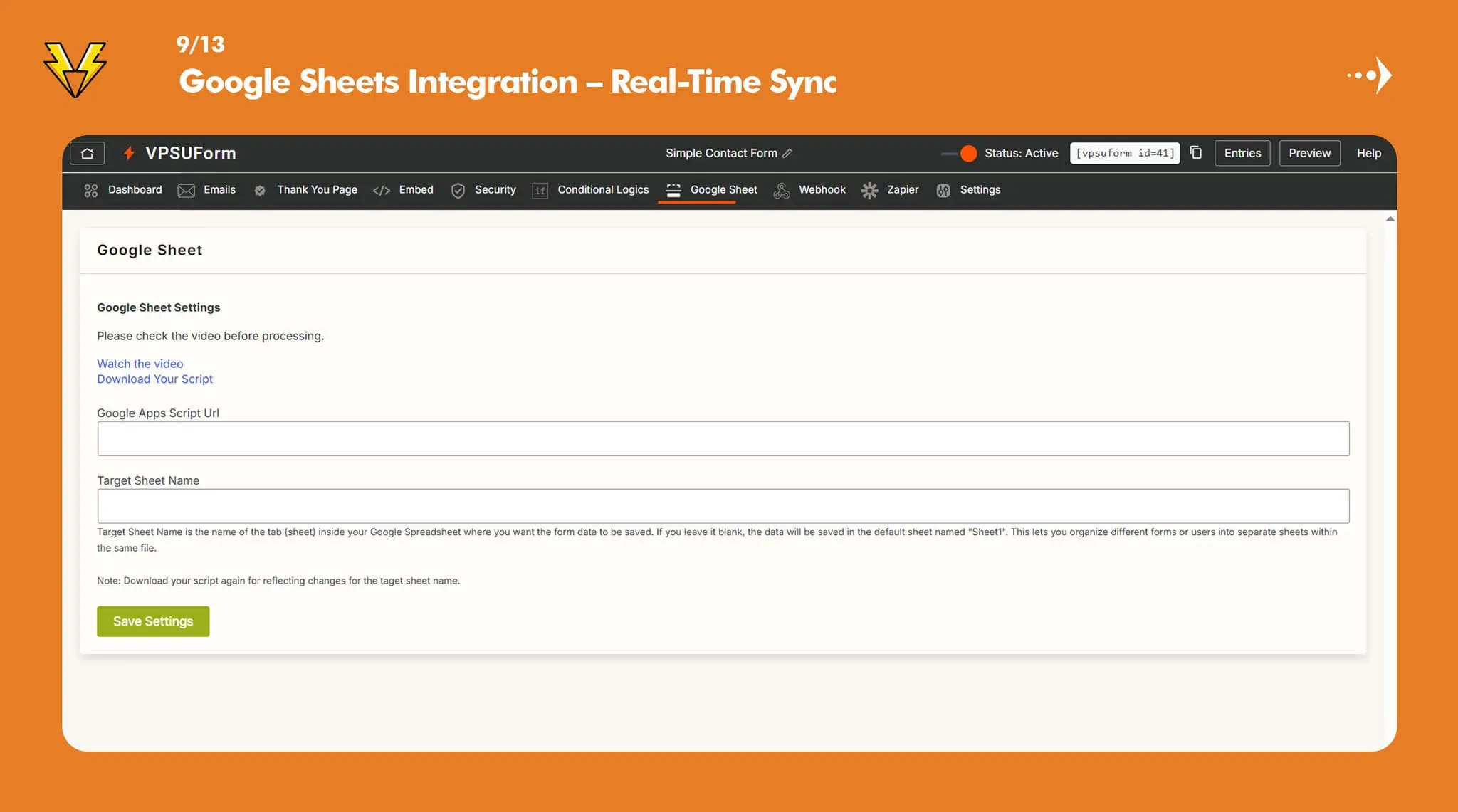 Screenshot 9 of VPSUForm