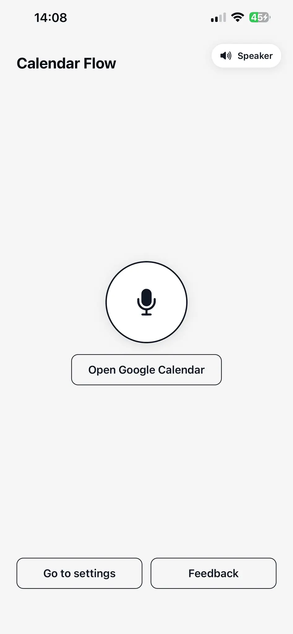 Screenshot 1 of CalendarFlow