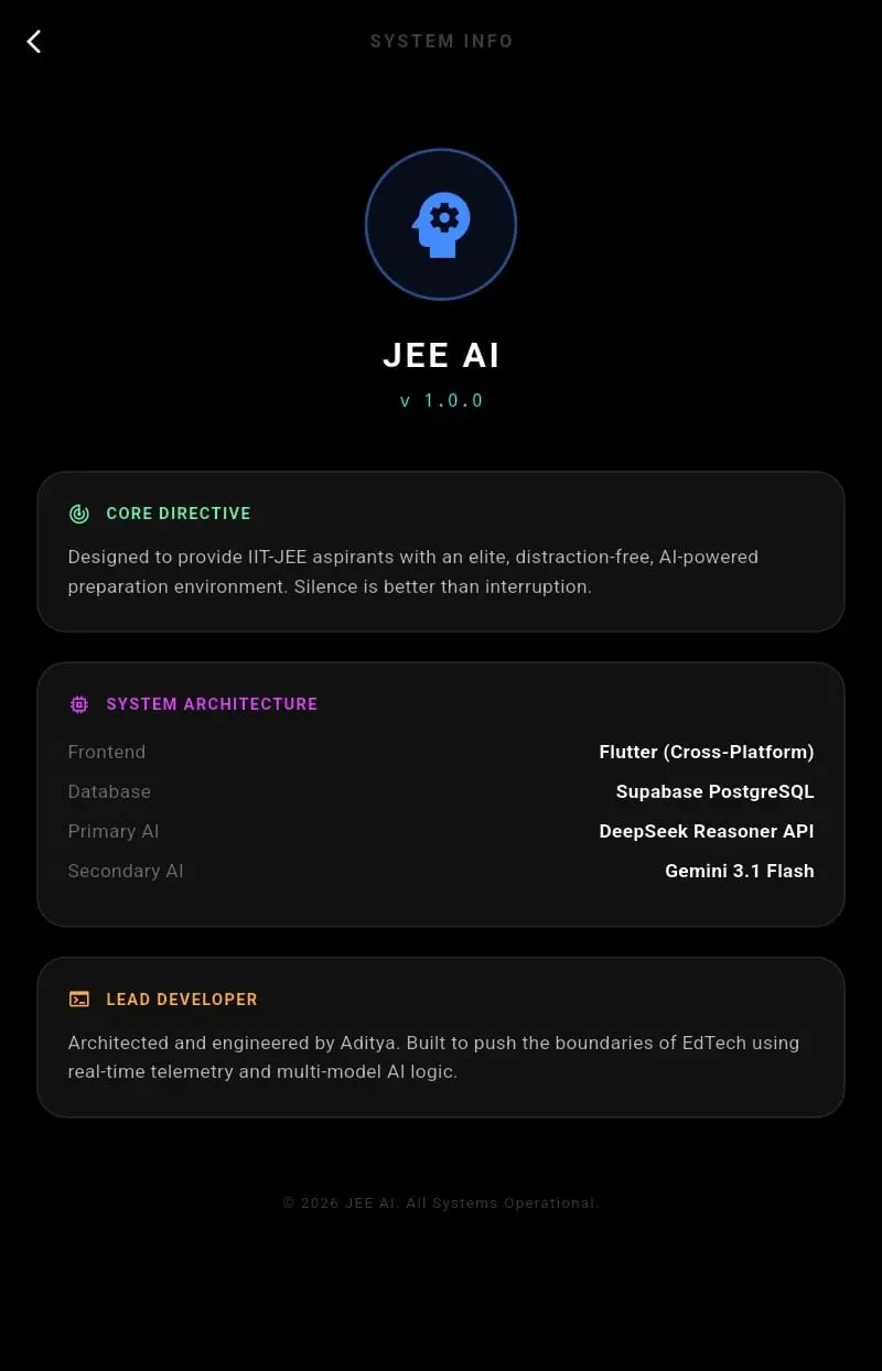 Screenshot 2 of JEE AI