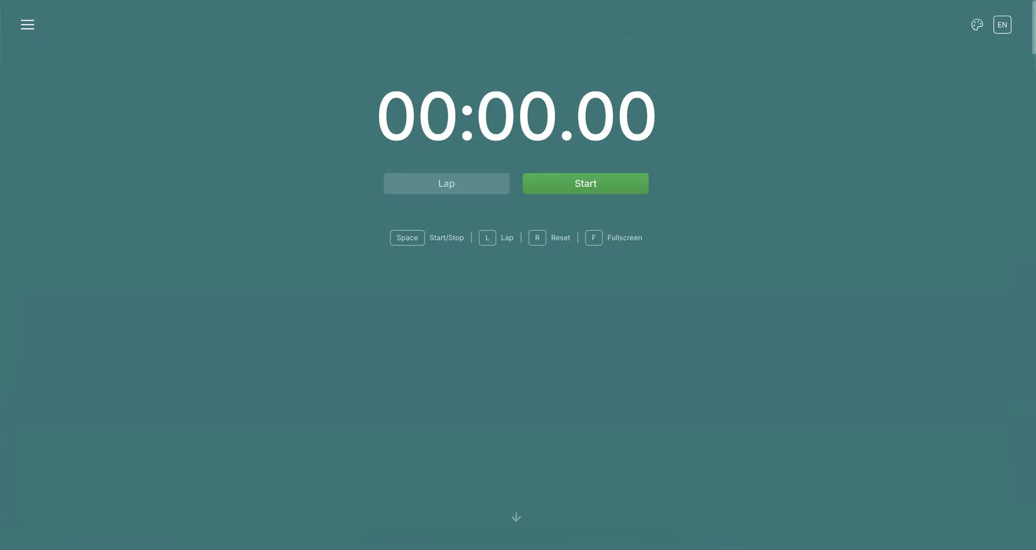 Screenshot 1 of Online Stopwatch