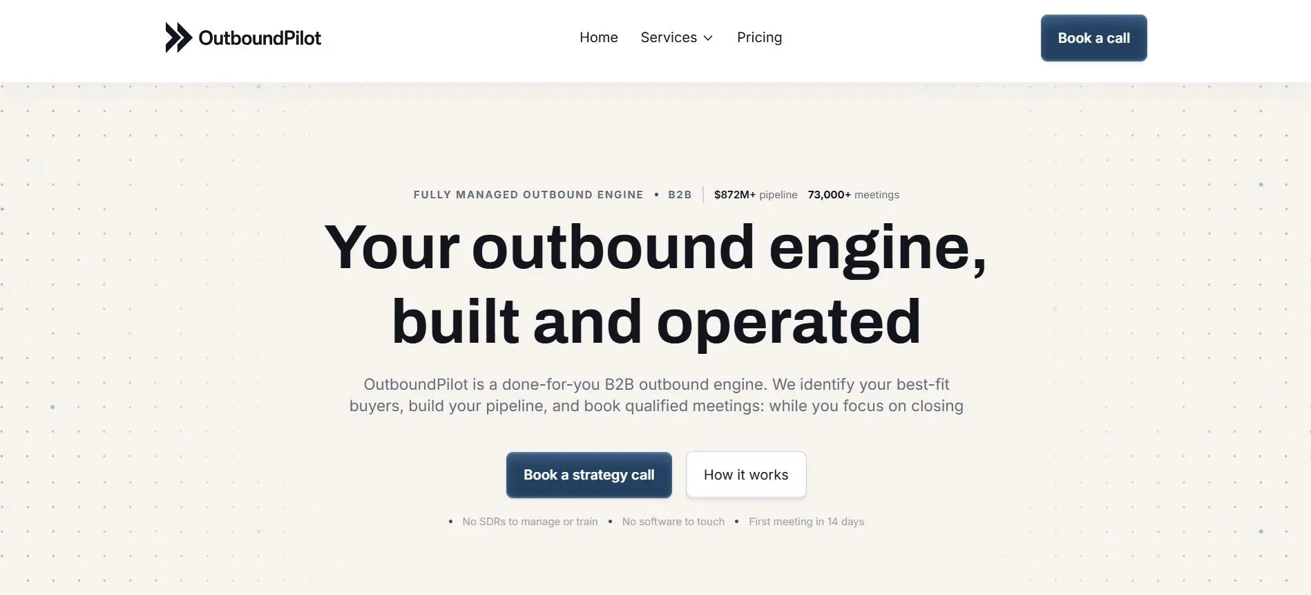 Screenshot 1 of OutboundPilot