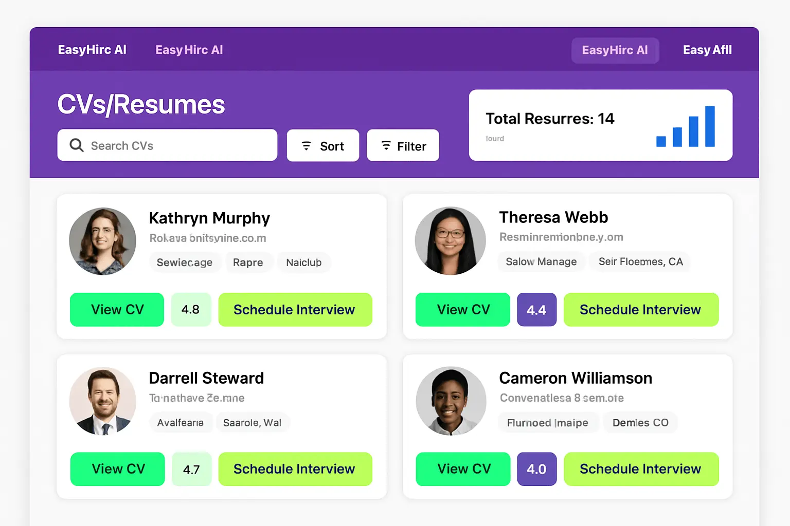 Screenshot 7 of EasyHire - AI-Powered Recruitment Platfo