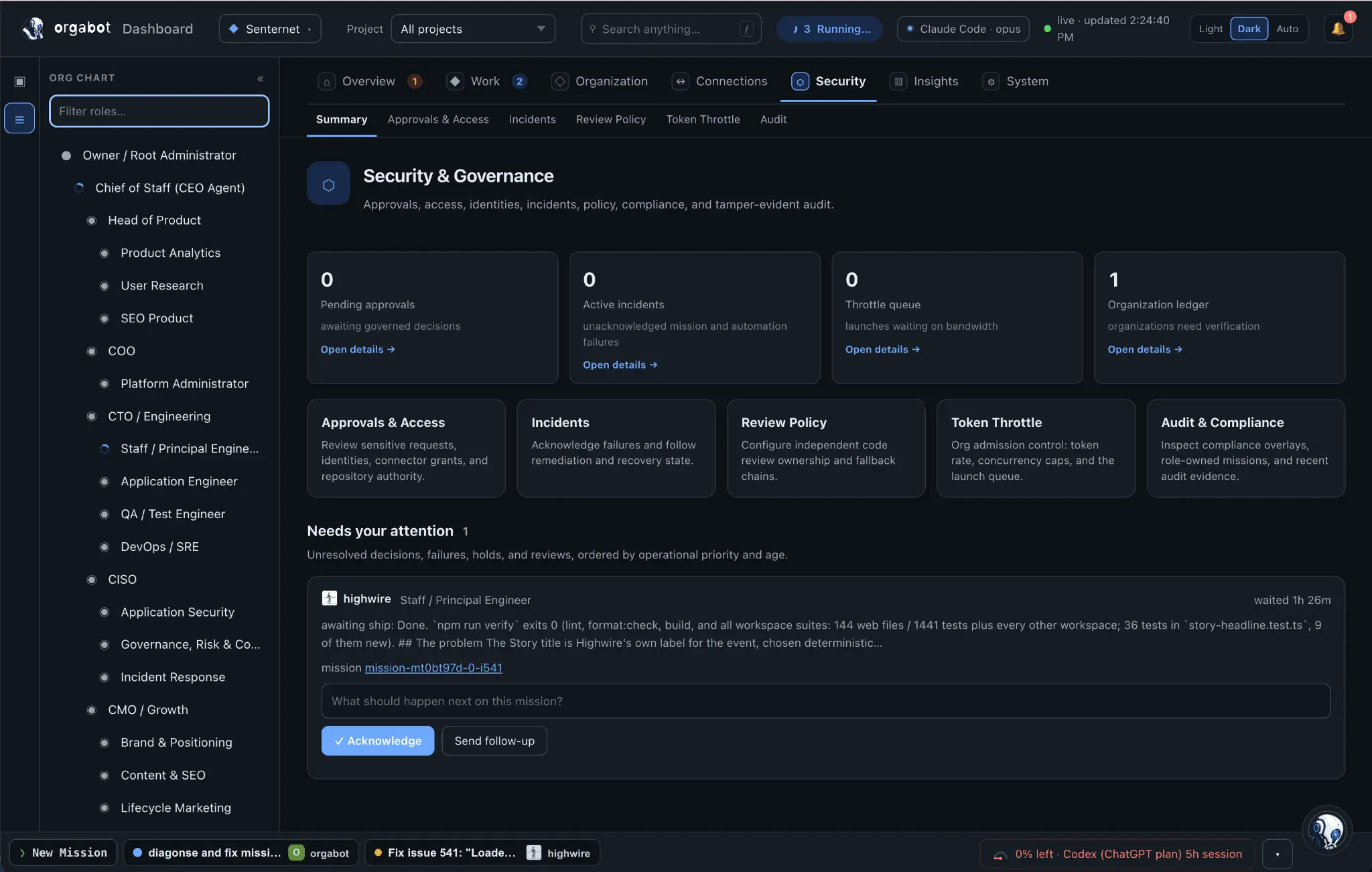 Screenshot 5 of Orgabot