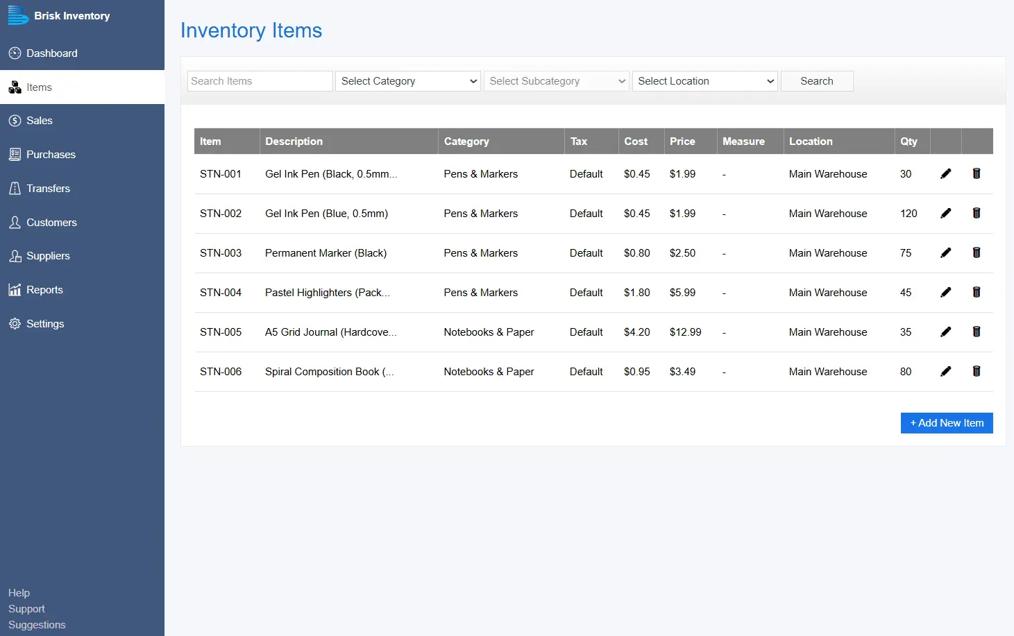 Screenshot 3 of Brisk Inventory