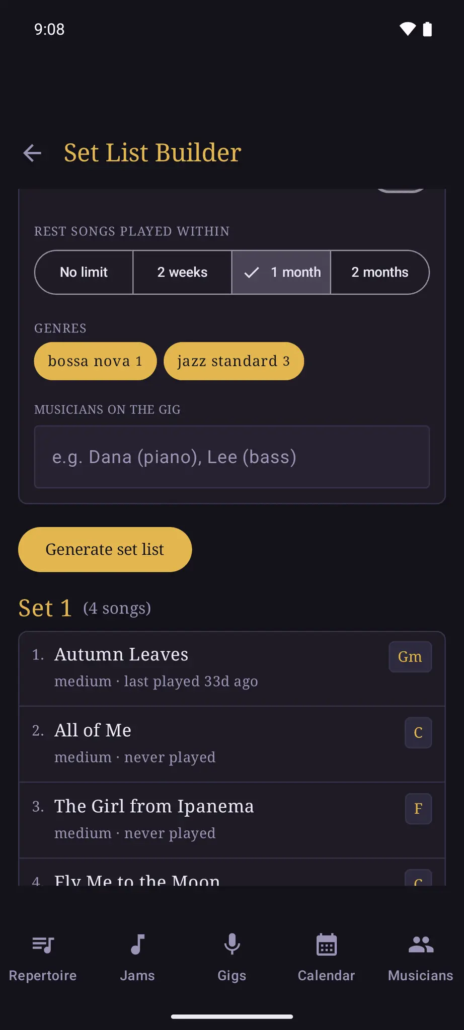 Screenshot 5 of Rep Jam Gig