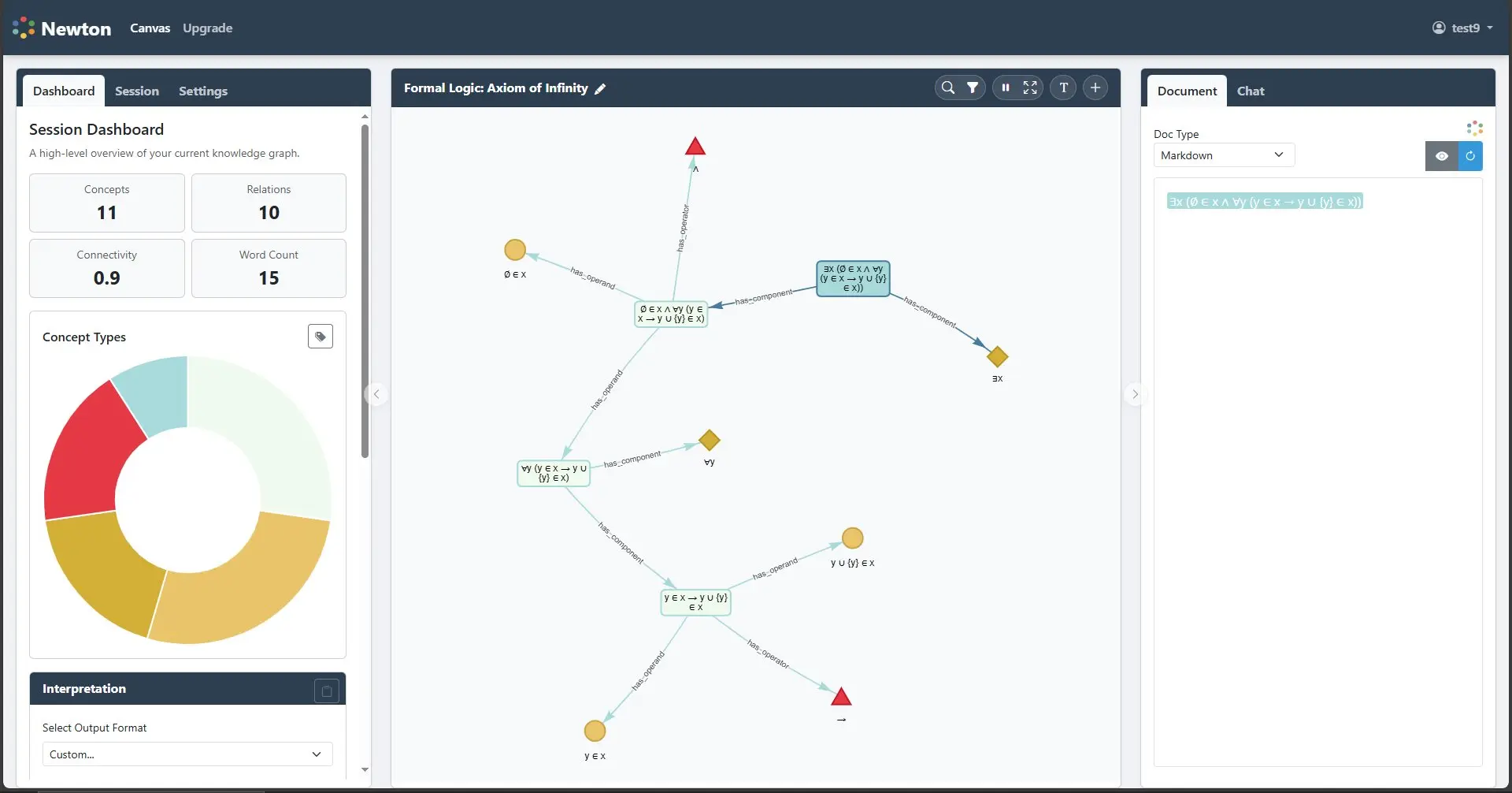 Screenshot 6 of Newton Knowledge Graph