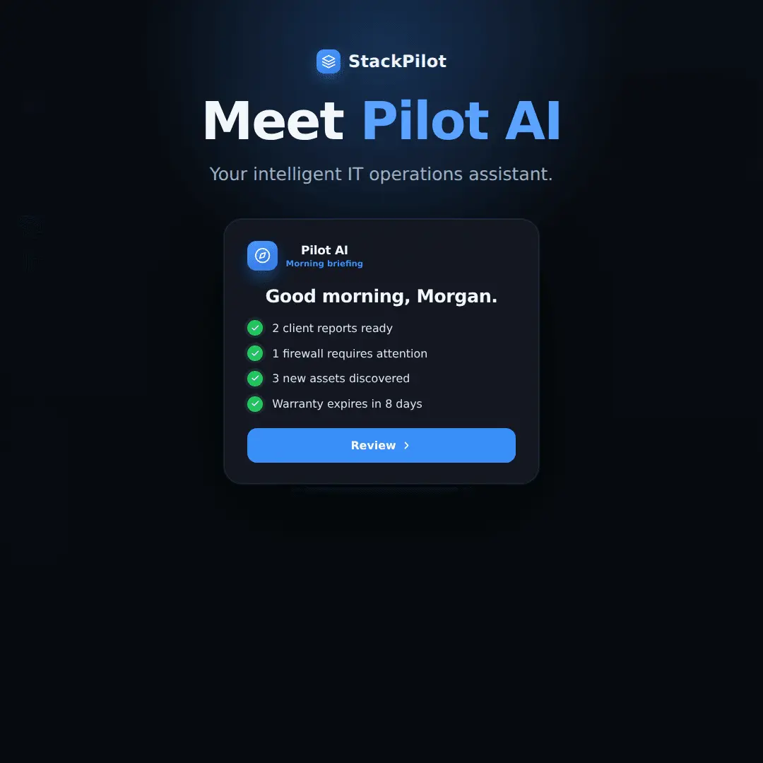Screenshot 10 of StackPilot IT