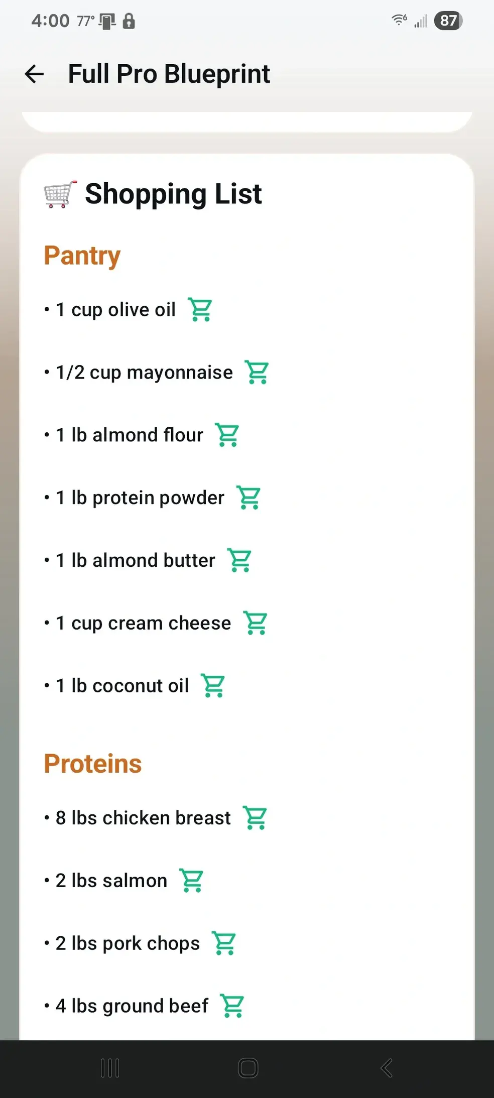 Screenshot 3 of Coachie AI Health