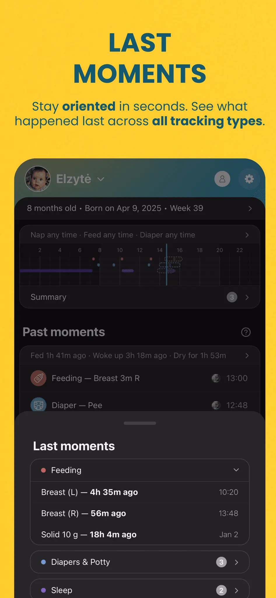 Screenshot 5 of Nurtura Daily: Baby Tracker