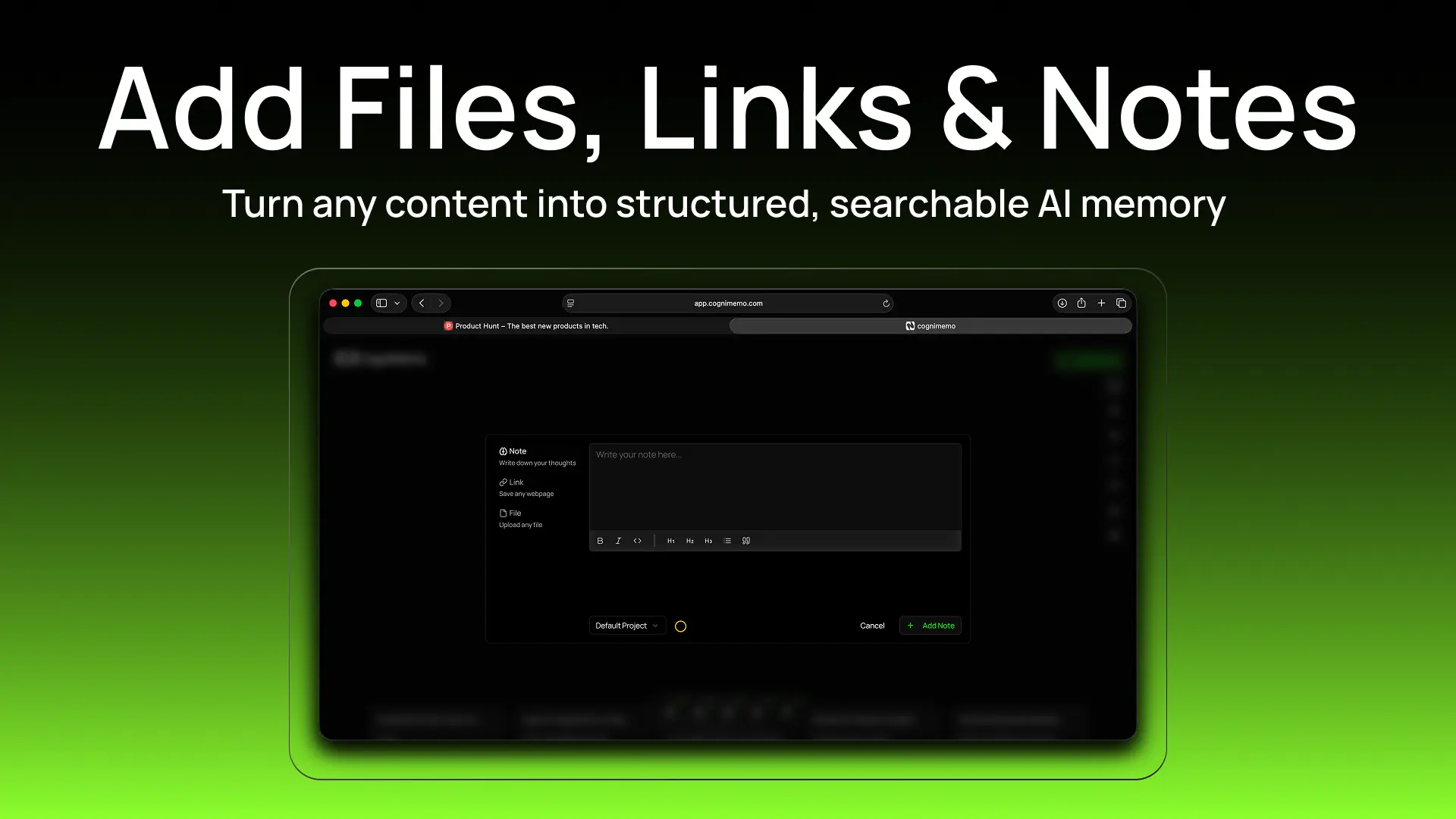 Screenshot 6 of CogniMemo
