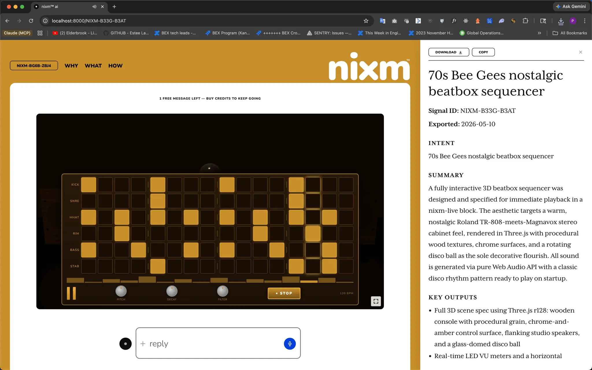 Screenshot 3 of nixm.ai