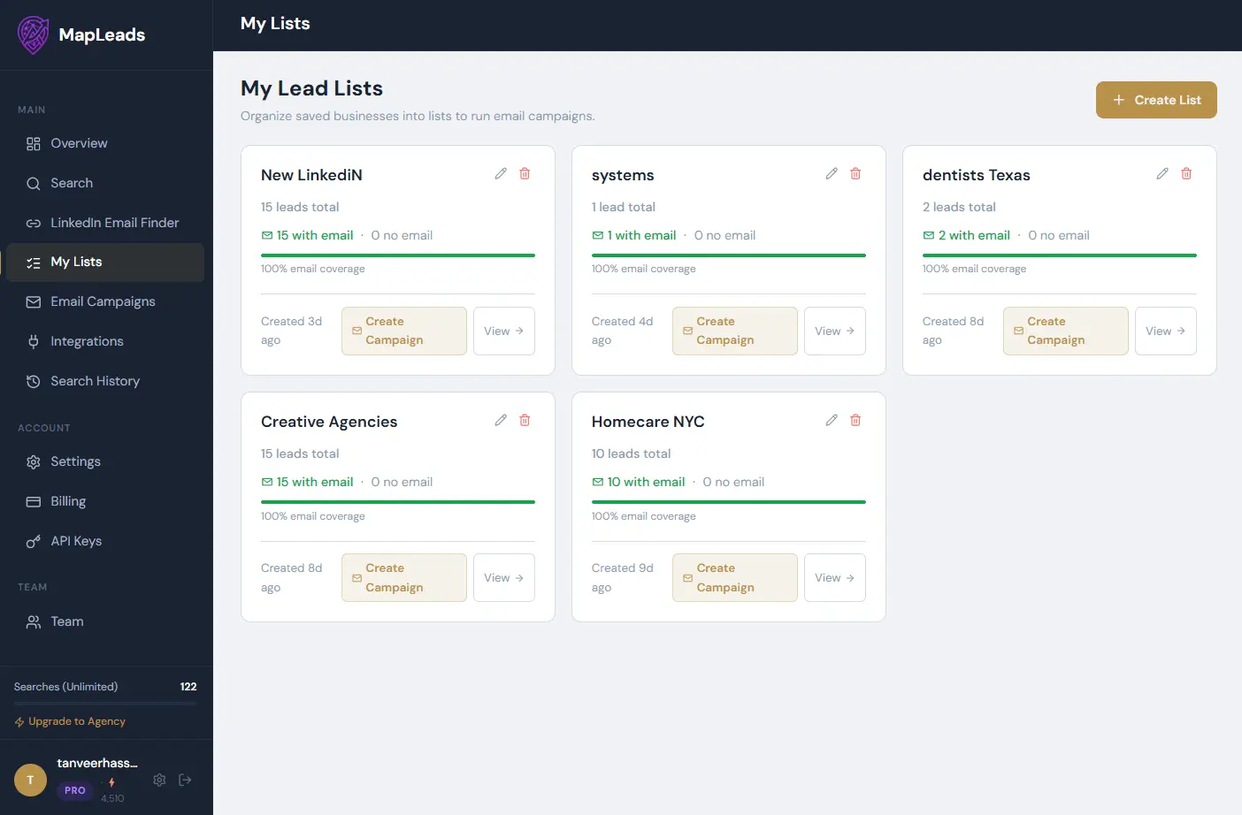 Screenshot 3 of MapLeads